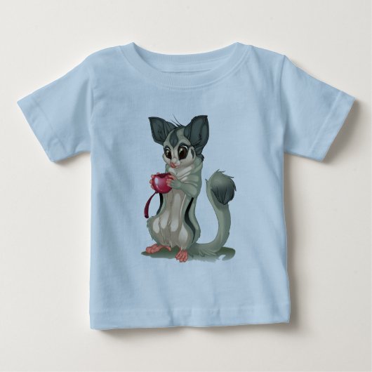Zuckersegelflugzeug Baby T-shirt (Vorderseite)