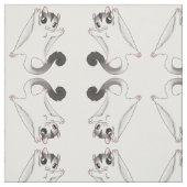 Zuckersegelflugzeug-Gleiten Stoff (Muster)