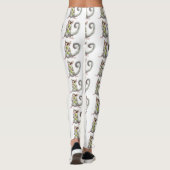 Zuckersegelflugzeug-Leggings Leggings (Rückseite)