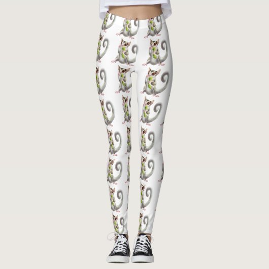 Zuckersegelflugzeug-Leggings Leggings (Vorderseite)