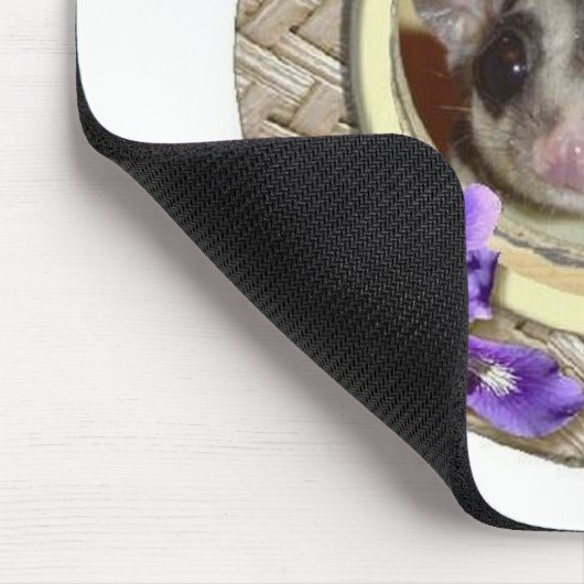 Zuckersegelflugzeug Mousepad (Ecke)