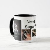 Zuckersegelflugzeug-Tasse Tasse (Vorderseite Links)