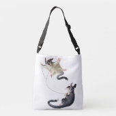 Zuckersegelflugzeugdrachen Tragetaschen Mit Langen Trägern (Rückseite)