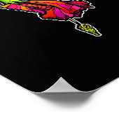 ZUCKERSKULL & BLUME 16"X20" POSTER (Ecke)