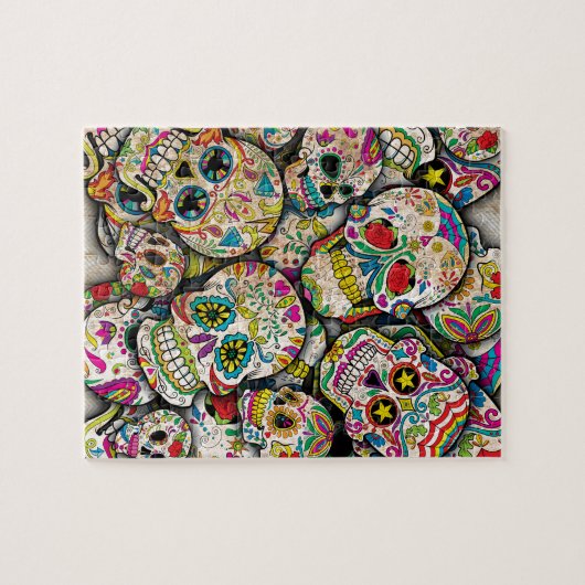 Zuckerskulollage Puzzle (Horizontal)