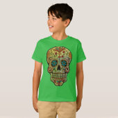 Zuckerskulptur, Tag der Toten T-Shirt (Vorne ganz)