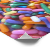 Zuckersprinklen Poster (Ecke)