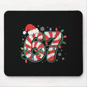 Zuckerstange 67 Lustiges Weihnachten 67 Sechs Sieb Mousepad