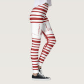 ZUCKERSTANGE-GESTREIFTE LEGGINGS (Rechts)