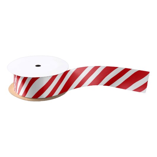 Zuckerstange-gestreiftes Weihnachtsgeschenk-Paket Satinband (Spule)