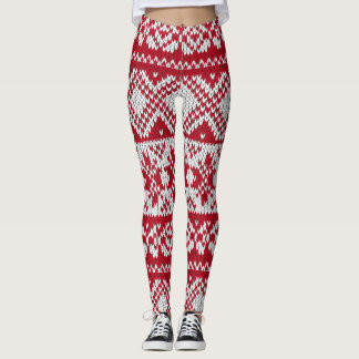 Zuckerstange-gestrickte Blick-Leggings Leggings