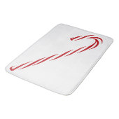 Zuckerstange-Grafik Badematte (Schrägansicht)