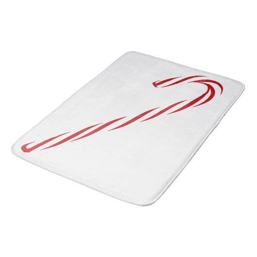 Zuckerstange-Grafik Badematte (Schrägansicht)