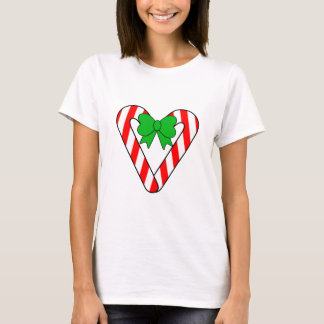 Zuckerstange-Herz-Shirt T-Shirt