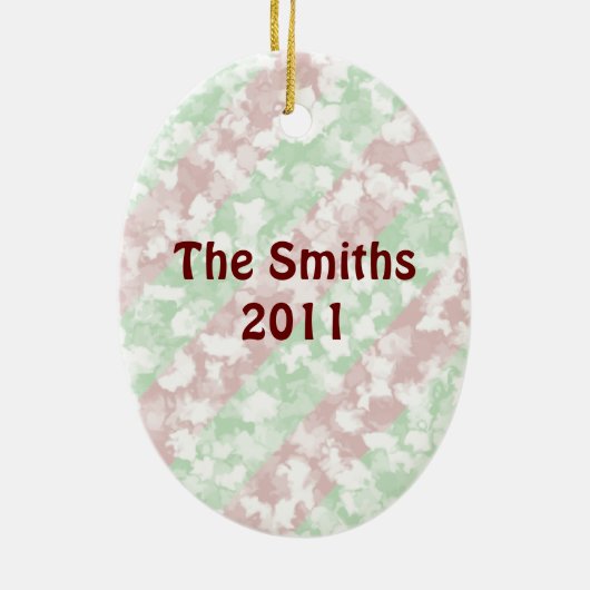 Zuckerstange Keramik Ornament (Hinten)