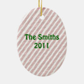 Zuckerstange Keramikornament (Hinten)