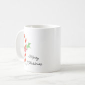 Zuckerstange mit Stechpalme Kaffeetasse (Vorderseite Links)
