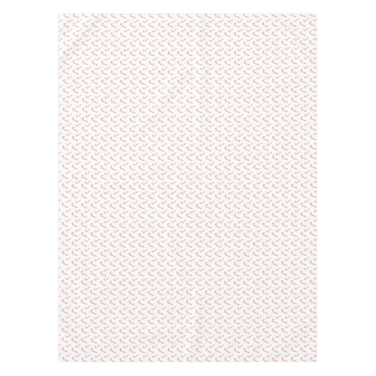 Zuckerstange-Muster Tischdecke (Vorderseite)