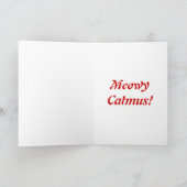 Zuckerstange.... Peppermint, Yum! Feiertagskarte (Innenseite)