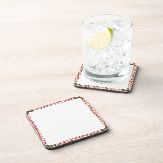 Zuckerstange-Rahmen-Korken-Untersetzer Untersetzer (Rechte Seite)