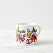 Zuckerstange-Spaß Espressotasse (Vorderseite Rechts)