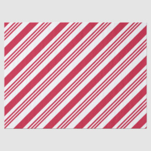 Zuckerstange-Streifen-Feiertags-Seidenpapier Seidenpapier