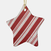 Zuckerstange-Streifen Keramik Ornament (Links)