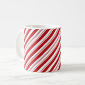 Zuckerstange Striped Tasse (Vorderseite Links)