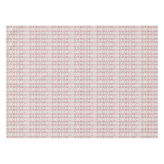 Zuckerstange Stripes Pfefferminzen Tischdecke (Vorderseite (Horizontal))