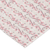 Zuckerstange Stripes Pfefferminzen Tischdecke (Schrägansicht)