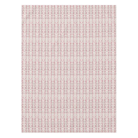 Zuckerstange Stripes Pfefferminzen Tischdecke (Vorderseite)