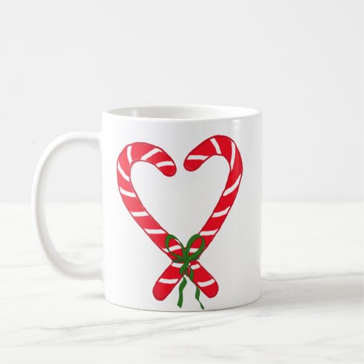 Zuckerstange-Tasse Kaffeetasse (Links)