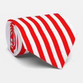 Zuckerstange-vertikale gestreifte Krawatte (Gerollt)