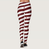 Zuckerstange-WeihnachtsLeggings Leggings (Rückseite)