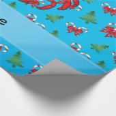 Zuckerstangebögen der personalisierten geschenkpapier (Ecke)