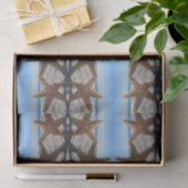 Zuckerstangen auf dem Beach Tissue Paper Seidenpapier (Geschenk)