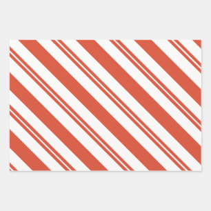 Zuckerstangen-Chor-Diagonal-Flachbettwäsche-Set au Geschenkpapier Set