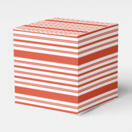Zuckerstangen-Chor-Streifen-Horizontal Geschenkschachtel