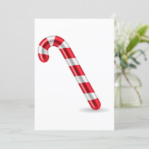 Zuckerstangen-Einladungen Einladung