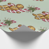 Zuckerstangen-Gebäck-Verpackungspapier Geschenkpapier (Ecke)