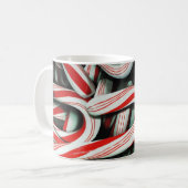 Zuckerstangen Kaffeetasse (Vorderseite Links)