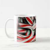 Zuckerstangen Kaffeetasse (Links)