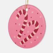 Zuckerstangen Keramik Ornament (Links)