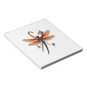 Zuckerstangen Libelle Notizblock (angewinkelt)