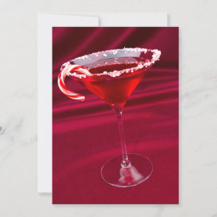 Zuckerstangen Martini Einladung