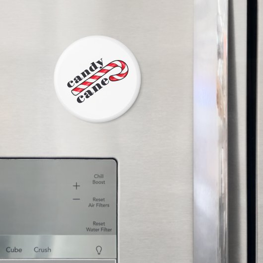 Zuckerstangen-Text  Magnet (In Situ (Kühlschrank))