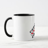 Zuckerstangen-Text Tasse (Links)