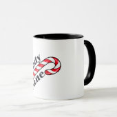 Zuckerstangen-Text Tasse (VorderseiteRechts)