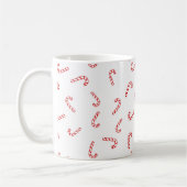 Zuckerstangen-Weihnachten Kaffeetasse (Links)