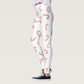 Zuckerstangen-Weihnachten Leggings (Links)